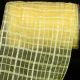 Wired Sheer Solid Check 6 Inch  27 Yards  Yellow