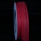 Jute Fiber Ribbon Woven Edge 1 Inch  27 Yards Red