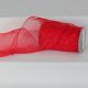 Wire Edge Organza 6 Inch  27 Yards Red