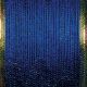 Wired Gold Edge Jute Ribbon 3 Inch  20 Yards Royal