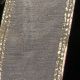 Triple Gold Edge Organdy 2 Inch  33 Yards White