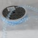 Heart Edge Organdy Ribbon 5/8 inch by 22 yards Light Blue