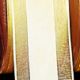 Satin Center Organdy Margaritte 1 Inch  30 Yards Gold