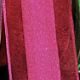 Satin Center Organdy Margaritte 1 Inch  30 Yards Bordeaux