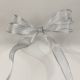 French We Metallic Sheer Rain 3/8 Inch 50 Yards Silver Rain