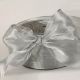 French We Metallic Sheer Rain 2.5 Inch 25 Yards Silver Rain