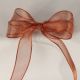 French We Metallic Sheer Rain 5/8 Inch 25 Yards Copper Rain