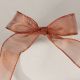 French We Metallic Sheer Rain 1 Inch 25 Yards  Copper Rain