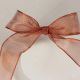 French We Metallic Sheer Rain 1.5 Inch 25 Yards Copper Rain