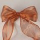French We Metallic Sheer Rain 2 Inch 25 Yards  Copper Rain