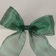 French We Metallic Sheer Rain 2 Inch 25 Yards Green Rain