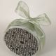 French We Metallic Fine Rain 1 Inch 25 Yards Silver Green
