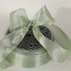 French We Metallic Fine Rain 1.5 Inch 25 Yards Silver Green