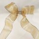 French We Metallic Fine Rain 1 Inch 25 Yards Silver Yellow