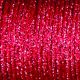 Woven Glitter Cord 1/16 Inch 100 Yd Red