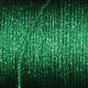 Woven Glitter Cord 1/16 Inch 100 Yd Green