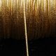 Metallic Cord 1/32 inch 1 mm 218 yards Gold