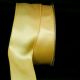Wired Double Face Satin    #9 1 5/8in  22 Yards Yellow