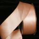 Wired Double Face Satin    #9 1 5/8in  22 Yards Peach