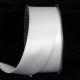 Wired Double Face Satin    #9 1 5/8in  22 Yards White