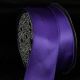 Wired Double Face Satin    #9 1 5/8in  22 Yards Purple