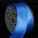 Wired Double Face Satin    #9 1 5/8in  22 Yards Blue