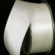Wired Double Face Satin    #9 1 5/8in  22 Yards Pearl