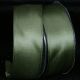 Wired Double Face Satin    #9 1 5/8in  22 Yards Olive