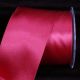 Wired Double Face Satin #40  2 3/4in 22 Yards Scarlet Red