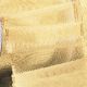 Isa Wire Edge Organza 2 Inch 20 Yards  Gold