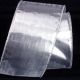 Wire Edge Fine Textured Lame 3 Inch 20 Yards  Silver