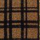 Wired Gold Edge Velvet Plaid 2 Inch  20 Yards Navy