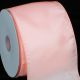 Wire Edge Two Tone Ribbon 4 Inch  20 Yards Peach