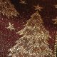 Wire Edge Taffeta Tannenbaum 3 Inch 20 Yards  Burgundy