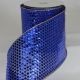 Wire Edge Fabric Bright Night 6 inch by 20 yards Saphire Blue