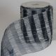 Wire Edge Sheer Isadora Plaid 6 inch by 20 yards Blue/Silver