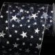 Wire Edge Sheer  Milky Way 6 Inch 20 Yards  Navy
