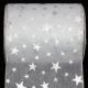 Wire Edge Sheer  Milky Way 6 Inch 20 Yards  Silver