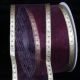 Wire Edge Starry Edge 2.5 Inch 20 Yards  Burgundy