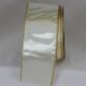 Wired Metallic Edge Satin 3 inch by 20 yards Cream/Gold