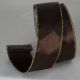 Wired Metallic Edge Satin 2 inch by 20 yards Brown/Gold
