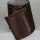 Wired Metallic Edge Satin 6 inch by 20 yards Brown/Gold