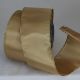 Wired Metallic Edge Satin 3 inch by 20 yards Gold/Gold