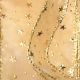 Wired Sheer Mini Stars 2 Inch 20 Yards   Gold