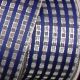 Wired Sheer Holiday Checks 3 Inch 20 Yards   Navy