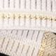 Wired Mini Plaids 3/8 Inch 20 Yards Gold/ivory/cream