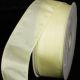 Wired Satin Moire 1.5 Inch 20 Yards   Lemon