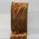 Glitter Velvet Amber Ribbon 4 inch 20 yards