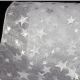 Wired Double Layer Milky Way 6 Inch 20 Yards  Silver Sheer