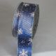 Wired Holo Lame Winter Wonder 2 inch by 20 yards Royal Blue